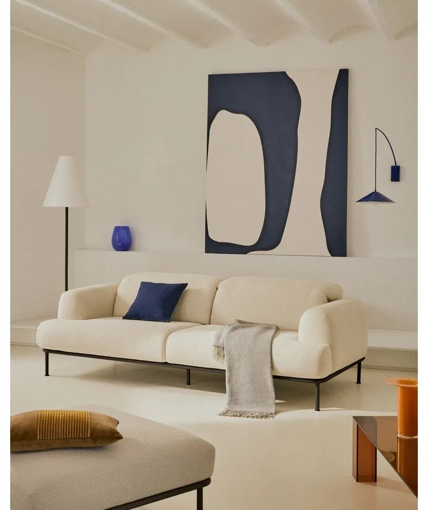 Béžová ženilková pohovka 234 cm Aurum – Kave Home