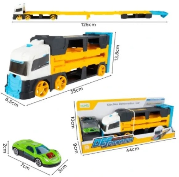 Transportér s dvoma autami