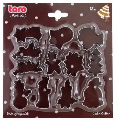 Toro 12-dielna sada vykrajovadiel na cukrovinky