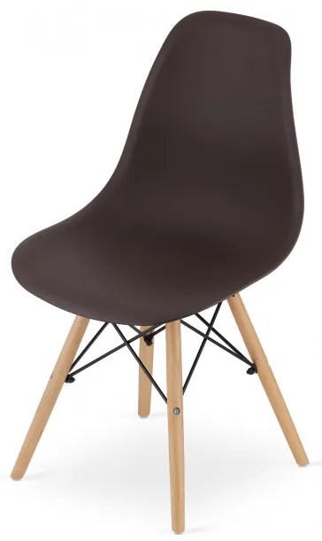 Set jedálenských stoličiek OSAKA kávové (hnedé nohy) 4ks