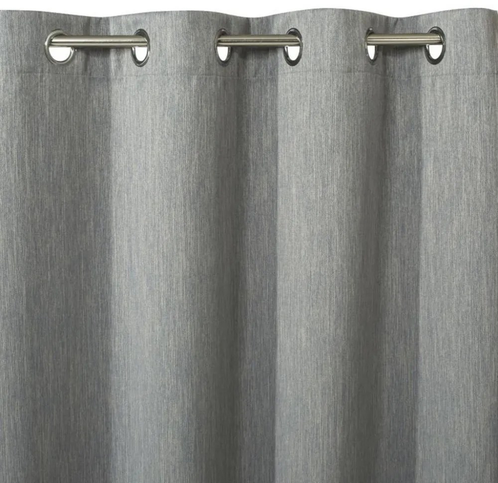 Moderný jednofarebný záves v sivej farbe 135 x 250 cm