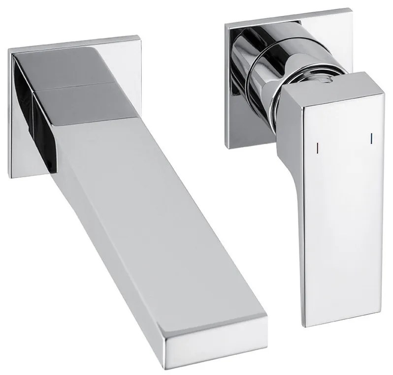 Sapho Sapho, DIMY podomietková dvojprvková umývadlová batéria, chrómová, DM018