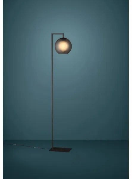 Eglo 390254 - Stojacia lampa ARANGONA 1xE27/40W/230V dymová