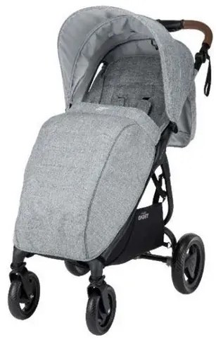 VALCO BABY Kočík športový Trend 4 Sport Kočárek s nánožníkom Tailor Made Grey Marle