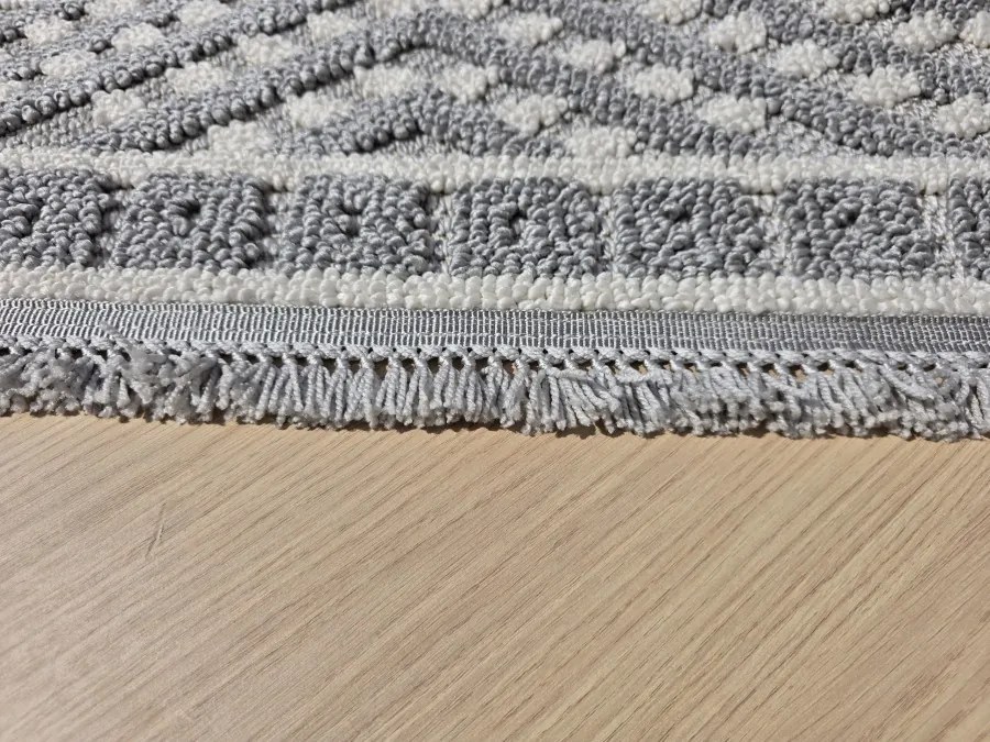 DC Koberec Milano 027 sivá krémová Rozmer: 140×190 cm