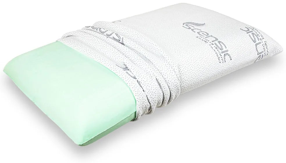 Perdormire Vankúš z pamäťovej bio peny a olejmi BIO MOORE 72x42 cm