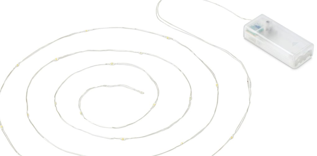 Svetelná reťaz s mikro LED, kvapky