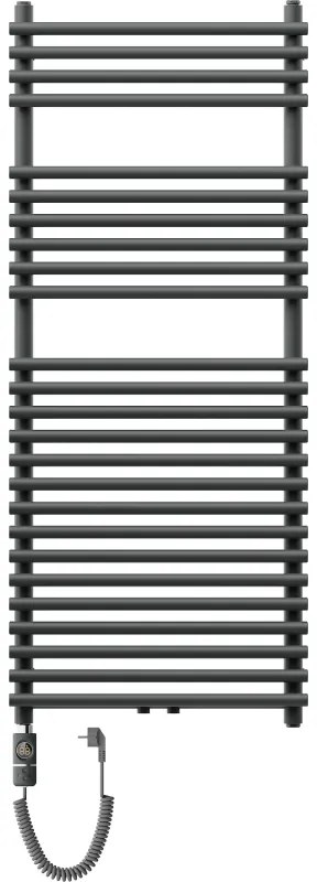 Mexen Sol, elektrické vykurovacie teleso 1200x500 mm + vykurovacia tyč 600 W, antracitová, W125-1200-500-2600-66