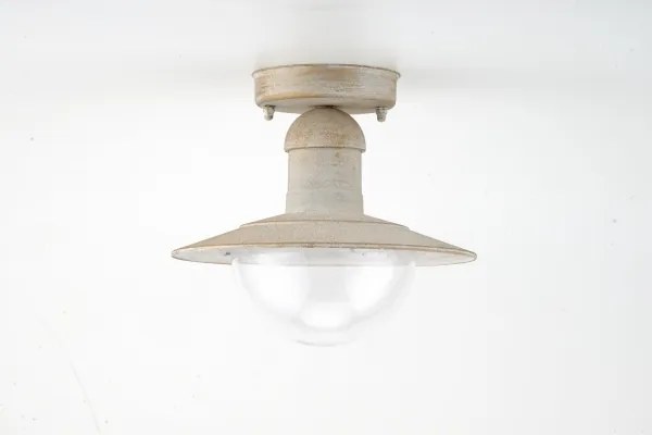 Brilagi - Vonkajšie stropné svietidlo MOLDE 1xE27/60W IP44 biela/patina
