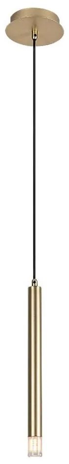 Rabalux 72357 - Luster na lanku RAMIRA 1xG9/5W/230V zlatá