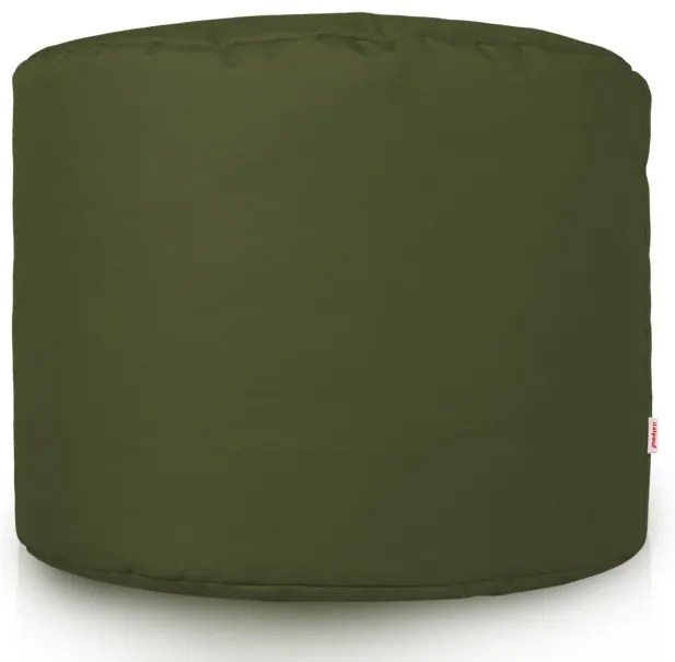 Taburetka Cilindro tmavozelená OUTDOOR