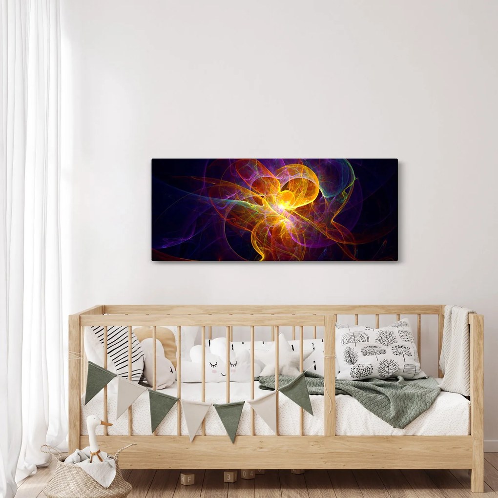 Abstraktný obraz (120x50 cm)