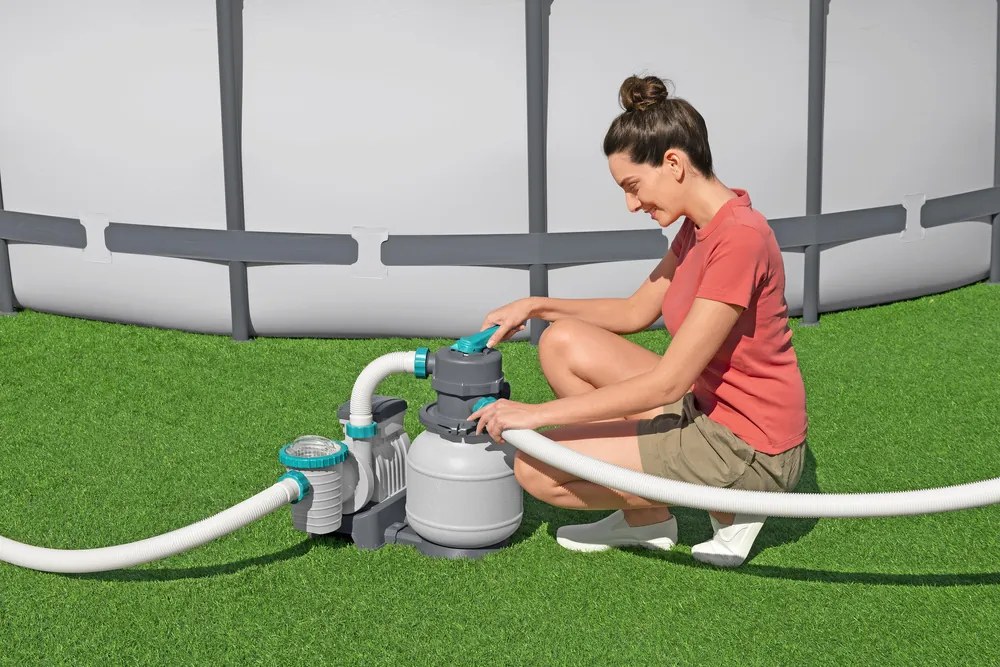 LEAN Pieskové filtračné čerpadlo do bazéna 5678L/h