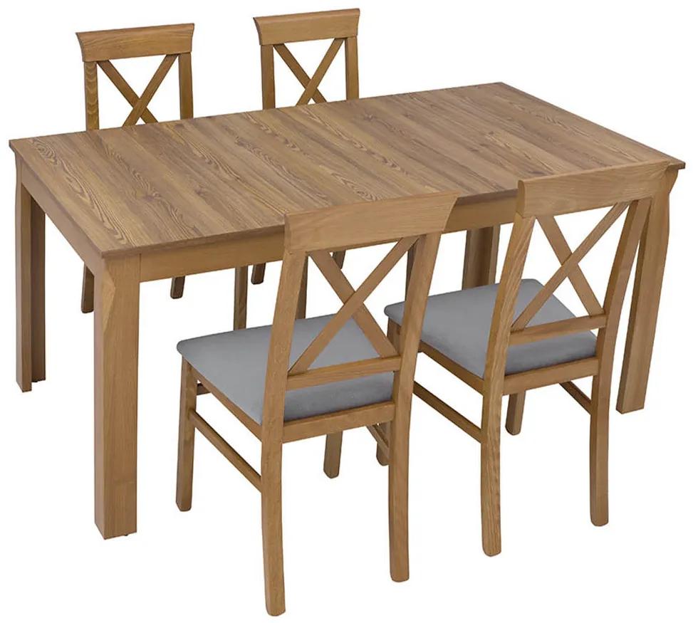 Jedálenský stôl: bergen - sto/160