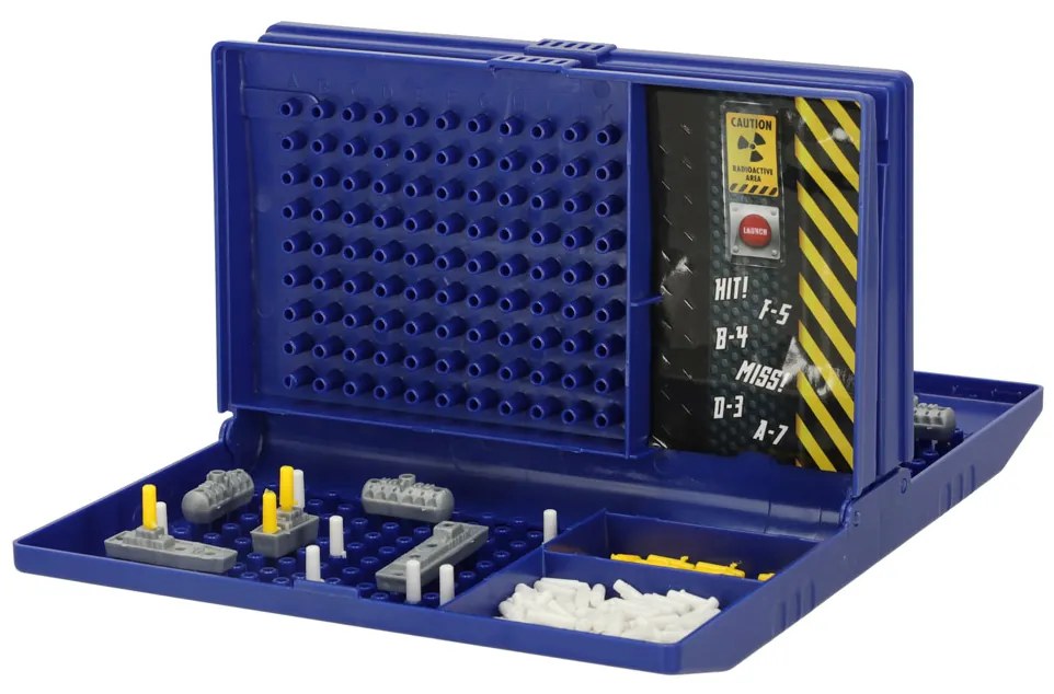 KIK Námorná bitka – strategická hra Lode v kufríku, cestovná logická hra 5+