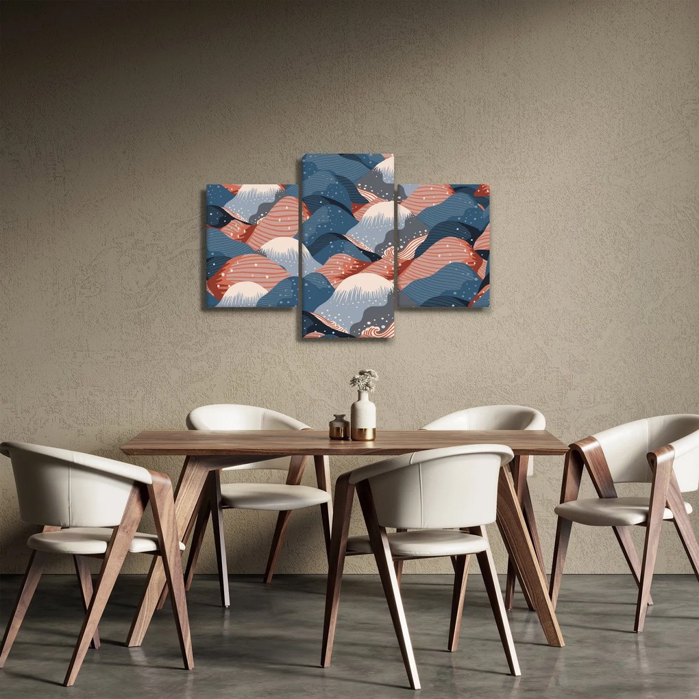 Obraz - Japonské vlny (90x60 cm)