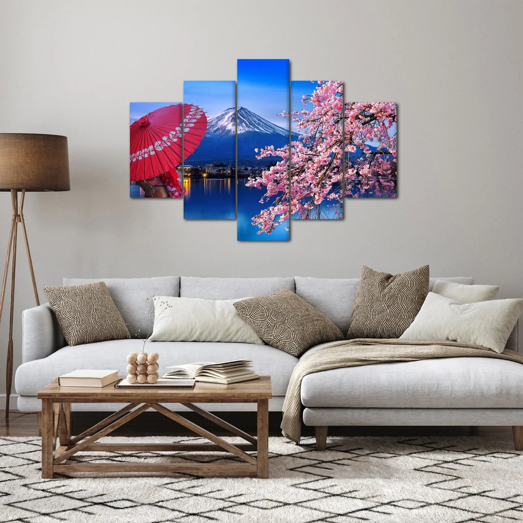 Obraz - Výhľad na vrchol, Japonsko (150x105 cm)
