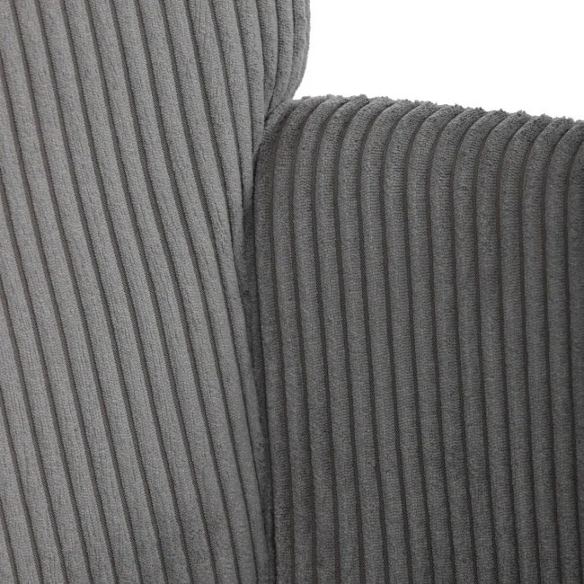 Kreslo sivé s podnožkou AK-L7285 GREY6