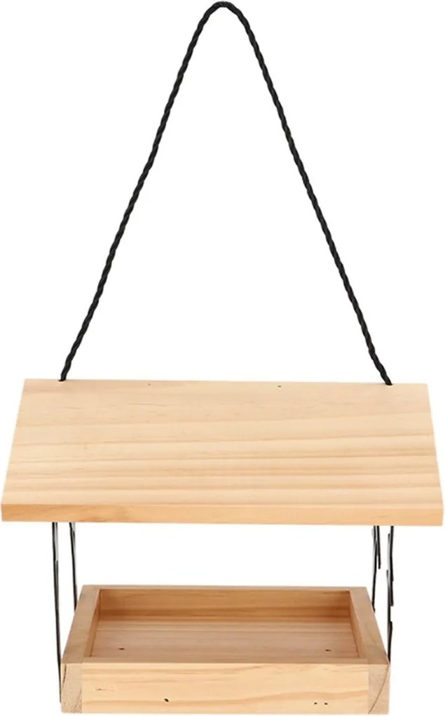 Závesné krmítko pre vtáky VORES hnedé