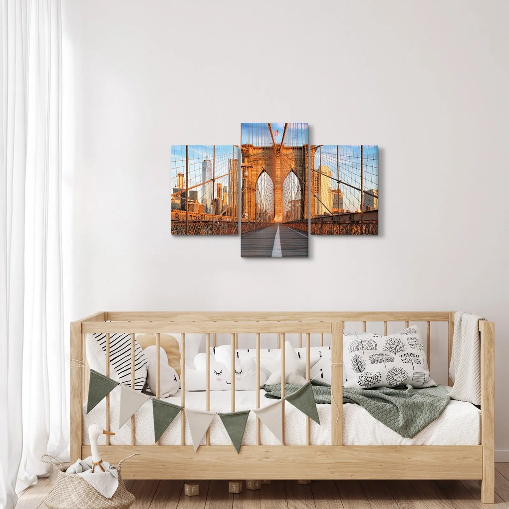 Obraz - Brooklynský most (90x60 cm)