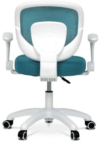 Autronic BONTEC Detská stolička, výškovo nastaviteľná, modrá sieťovina, KA-K1062 BLUE Farba: Ružová