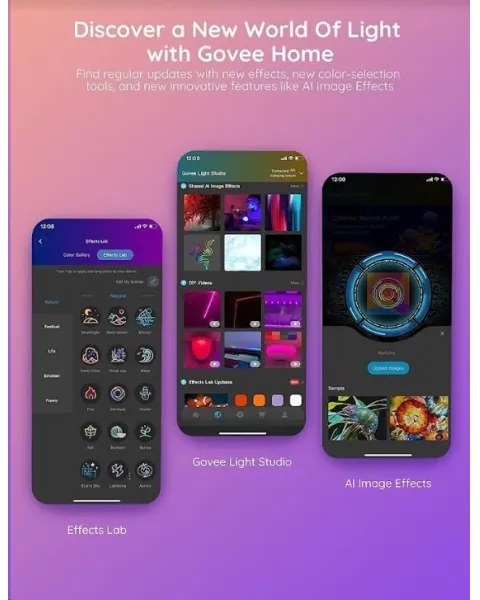Govee - Wi-Fi RGBIC Smart PRO LED pásik 5m
