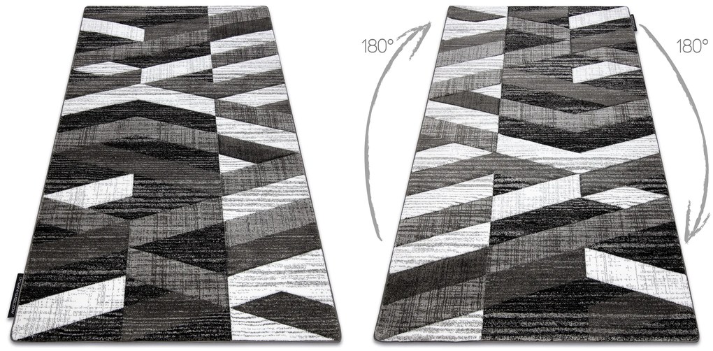 Koberec ALTER Bax pruhy, sivý