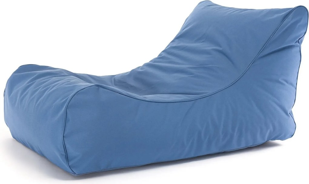 Sedací vak Master Outdoor – pohodlné kreslo z vodeodolného polyesteru Farba: Modrý