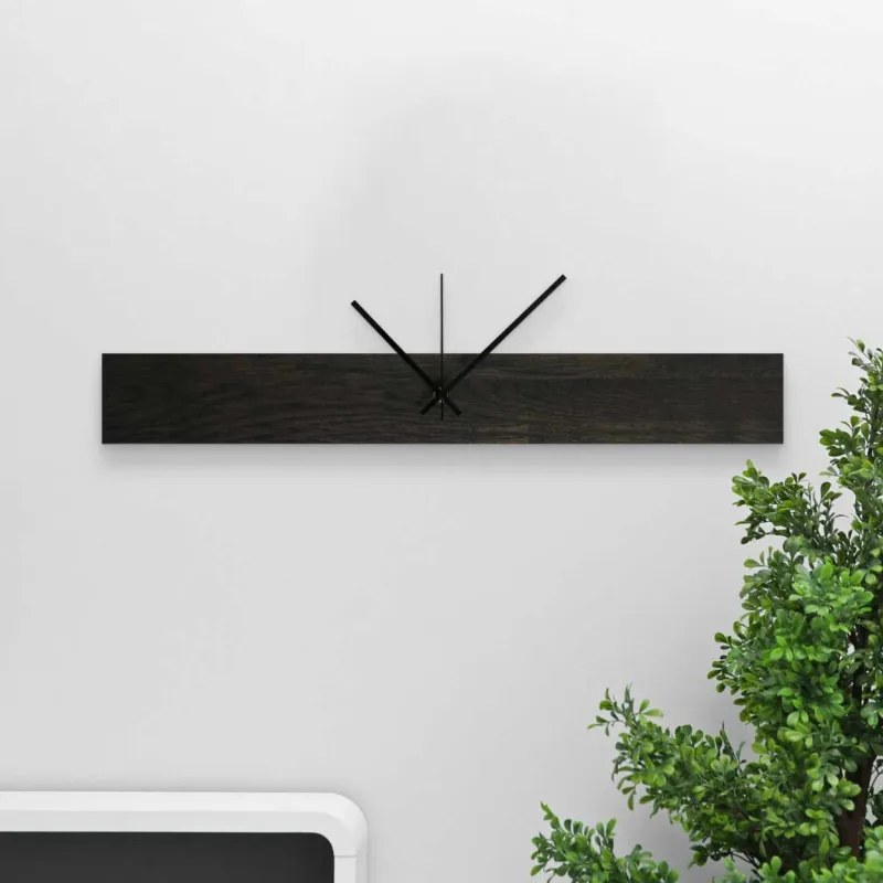 Štýlové hodiny z masívneho dreva I SENTOP MAS020-BLACK-3169