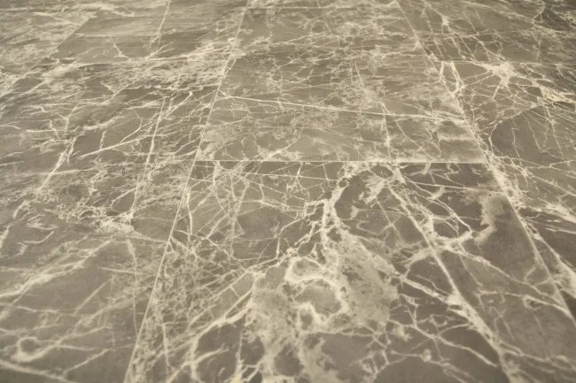 PVC podlaha Ultimate Stone Portoro 598 Marmur sivá / krémová