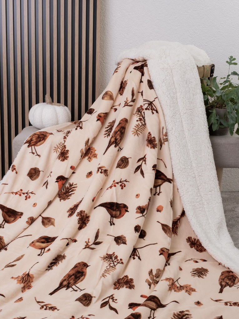 Baránková deka mikroplyš Exclusive 220 × 200 cm – Anita