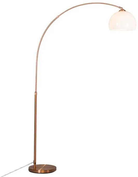 Inteligentná oblúková lampa medená vrátane A60 Wifi - Arc Basic