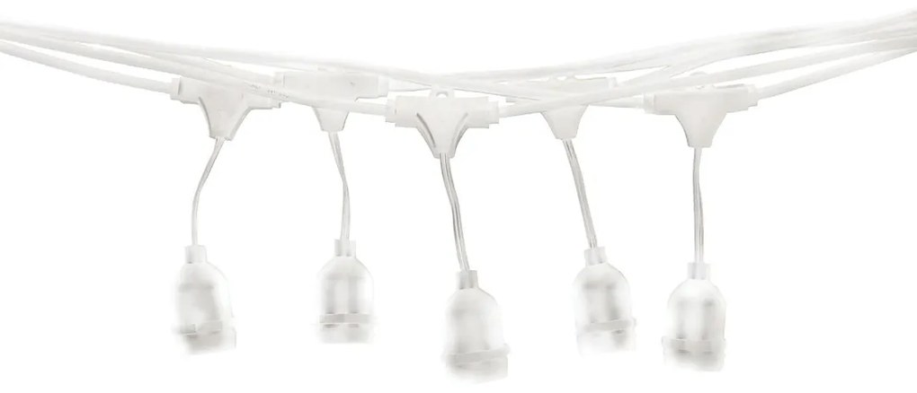 LED svetelná reťaz Basic, 15m, (bez žiaroviek), w