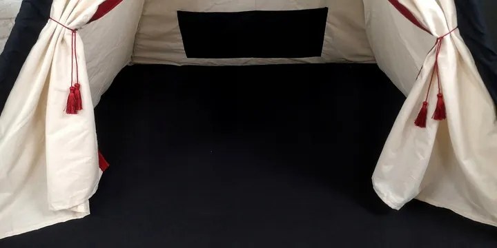 Detský stan TEEPEE (TÝPIE) INDIÁN s doplnkami - béžový