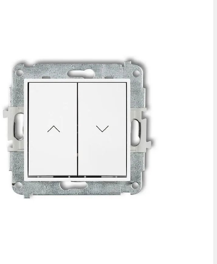 MWP-8 Vypínač žalúzií biely