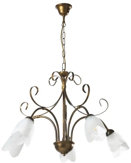 ONLI - Luster na reťazi ODINO 5xE14/6W/230V