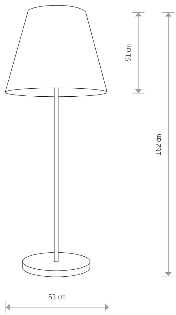 Nowodvorski stojanová lampa 9736