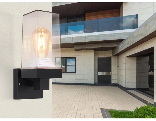 Globo 31370 - Vonkajšie nástenné svietidlo GABBA 1xE27/40W/230V IP44