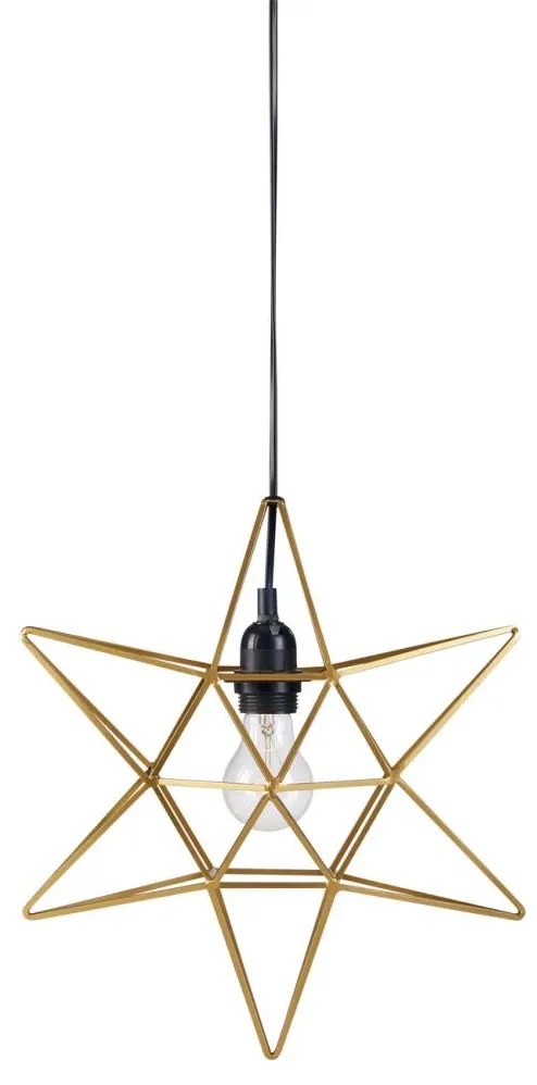 Markslöjd 705298 - Vianočná dekorácia CONTOUR 1xE27/40W/230V zlatá