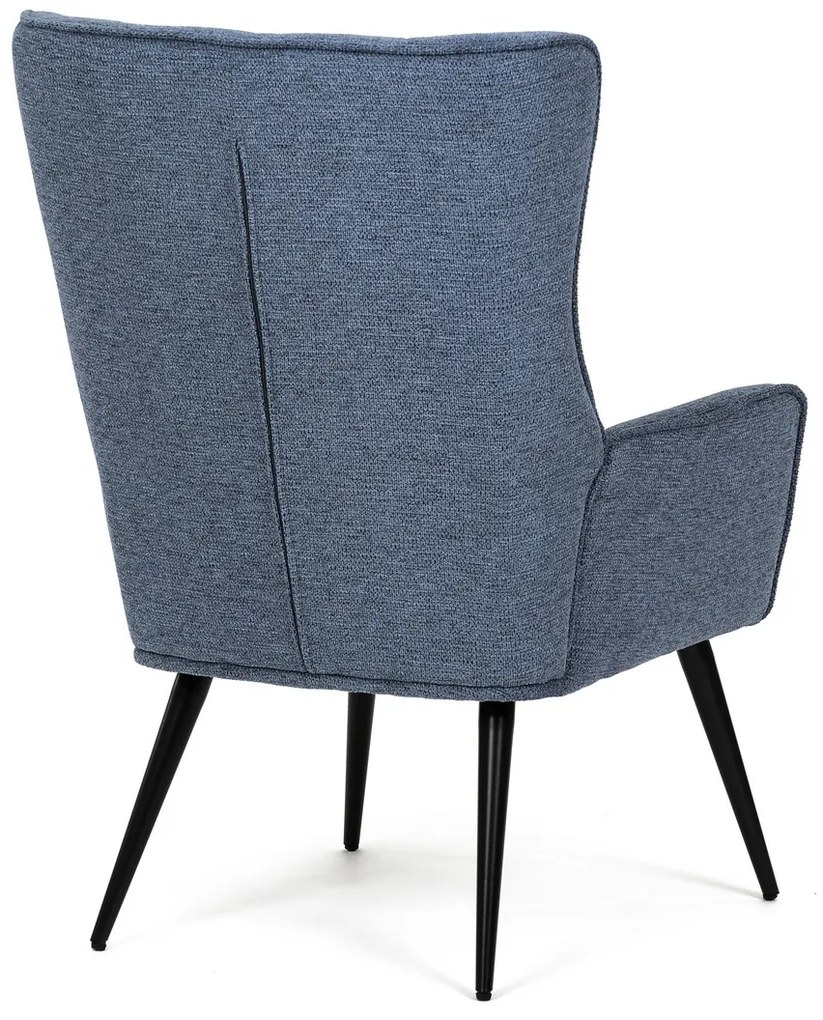 Relaxačné kreslo 315 BLUE2, tmavomodré
