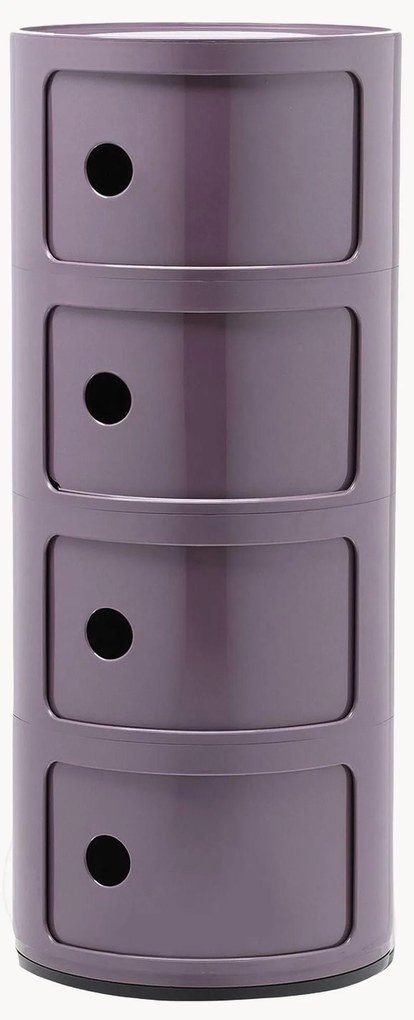 Dizajnová skrinka Componibili, 4 moduly, V 77 cm
