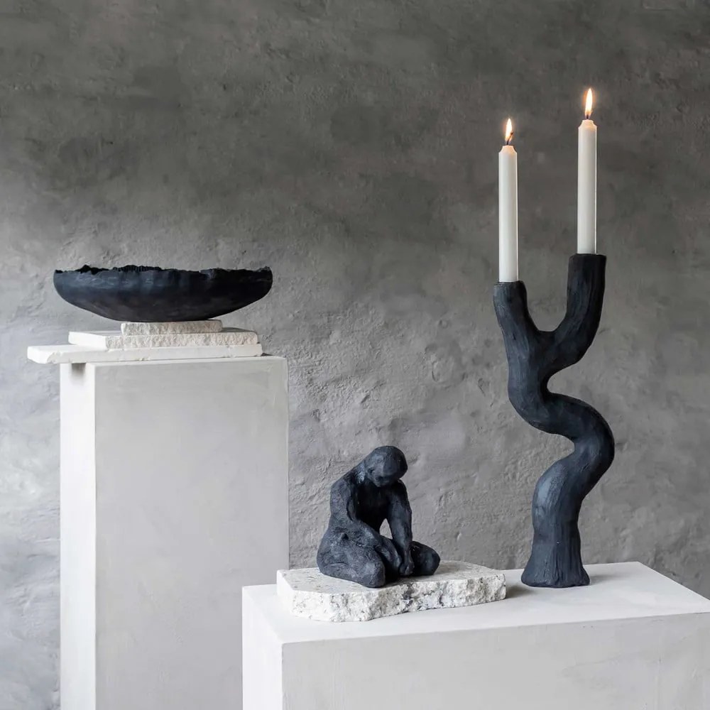 Soška z polyresínu (výška 15 cm) Meditating Man – Mette Ditmer Denmark