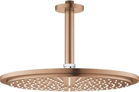 Hlavová sprcha GROHE Rainshower Cosmopolitan Metal vrátane sprchového ramená Brushed Warm Sunset 26067DL0