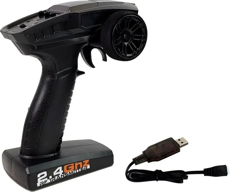 LEAN Toys Terénne auto Buggy na diaľkové ovládanie 1:18 žlté ENOZE 9303E 45 km/h