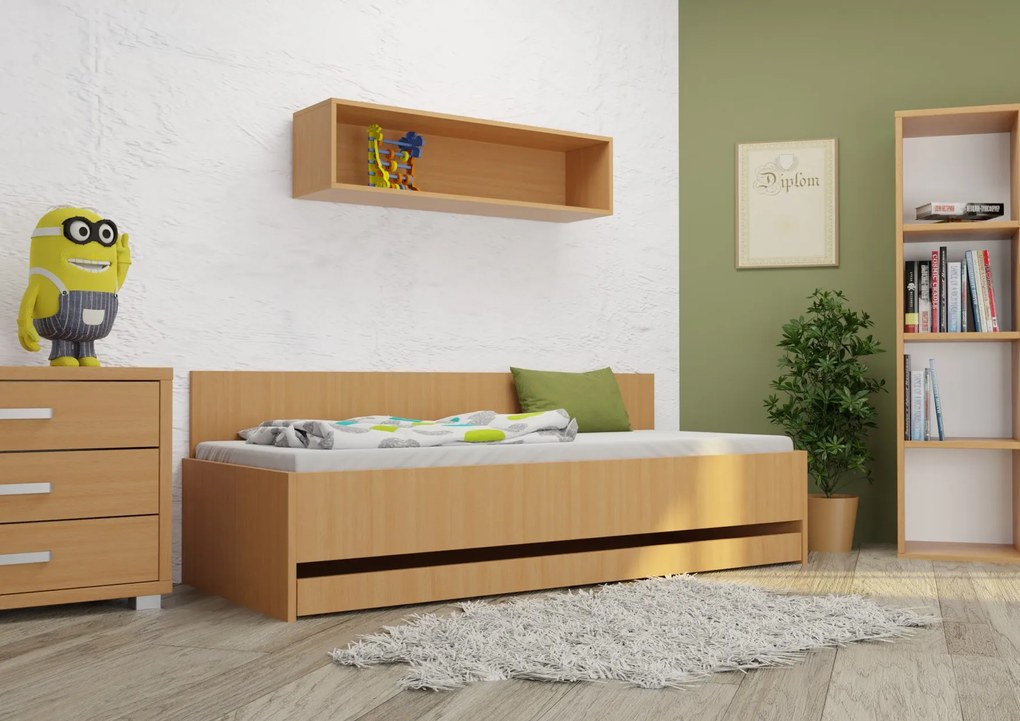 Wood Service Rozkladacia posteľ Monika 80 x 200