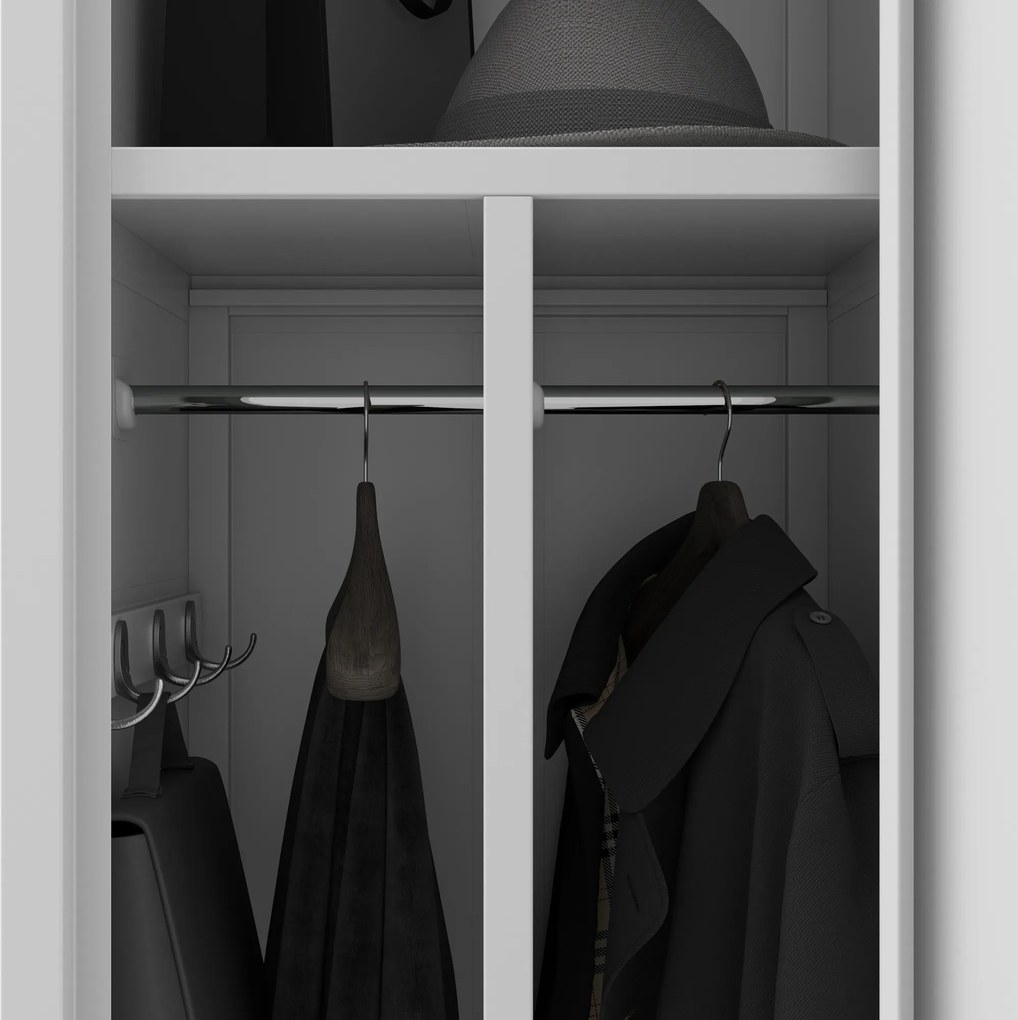 Kovová pracovná skriňa KACPER 1 Plus 400 x 1800 x 500 mm