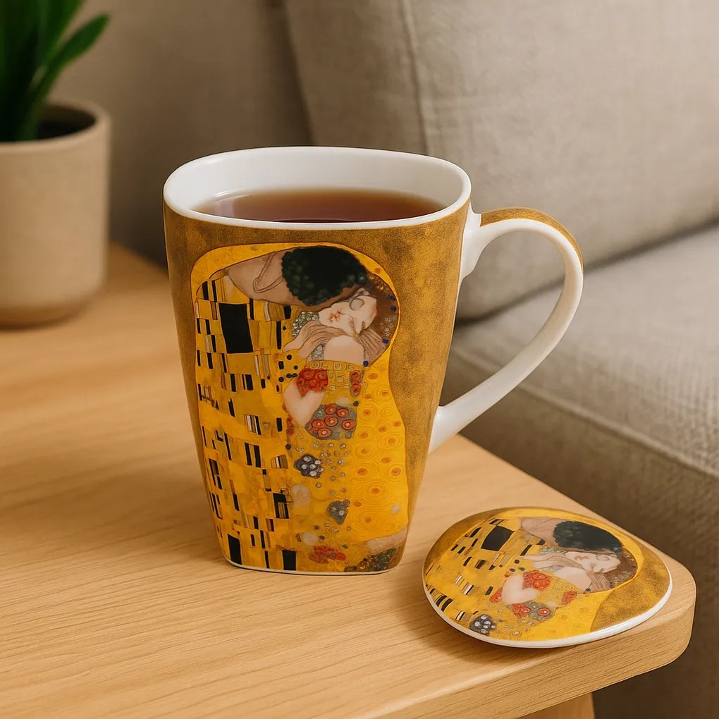 Porcelánový hrnček Klimt The Kiss Classic 650 ml