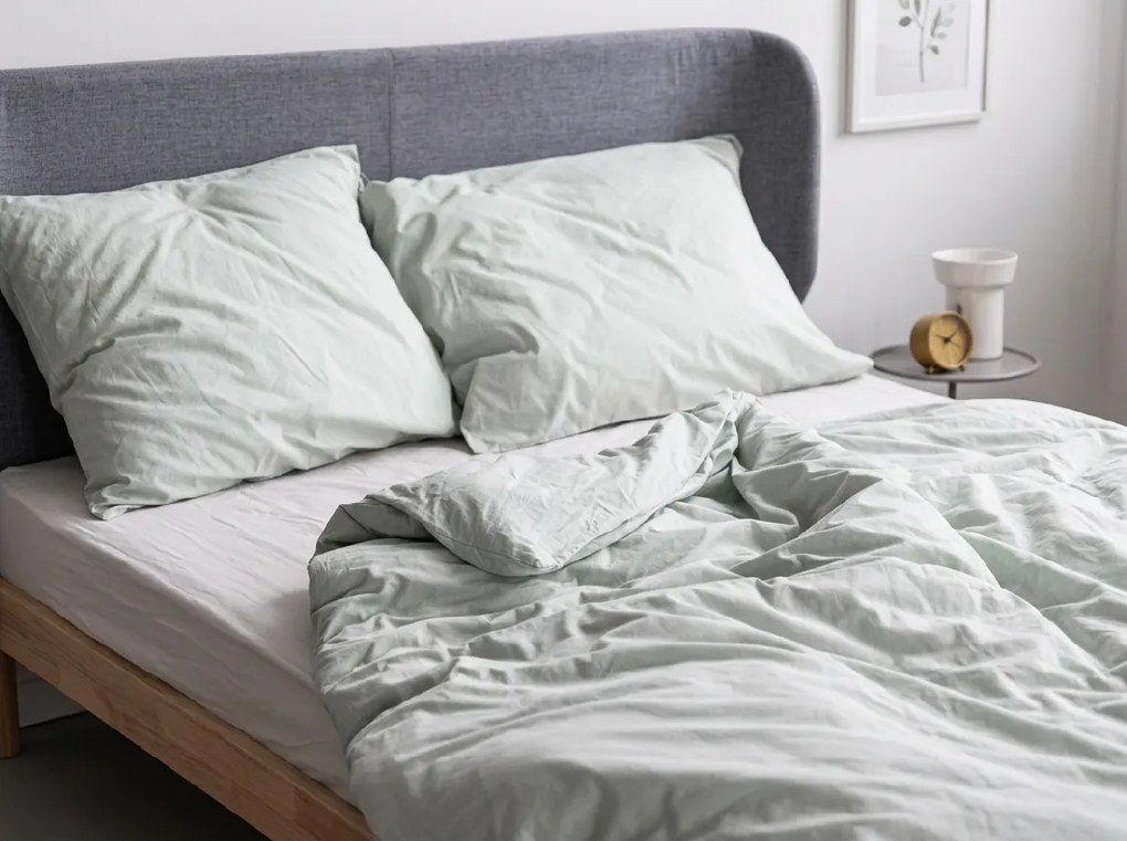 Bavlnené obliečky CALMORA mentolové Rozmer obliečky: 70 x 90 cm | 140 x 220 cm