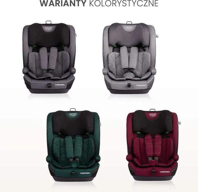 CARETERO autosedačka VIVO I-SIZE EMERALD (76-150)
