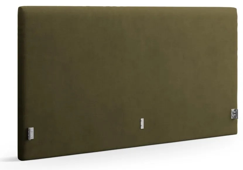 Zelené čalúnené čelo postele 150,5x100 cm Remo – Micadoni